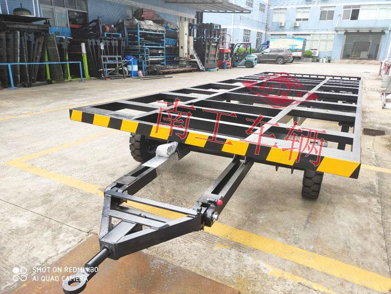 8吨骨架式三亿体育入口（中国） 无动全挂车