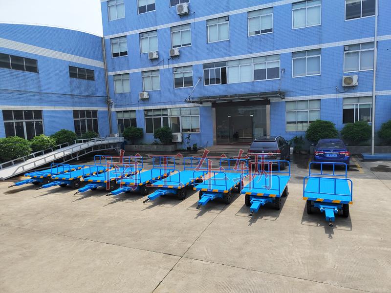 3吨无动力牵引三亿体育入口（中国）组前后可拆护栏