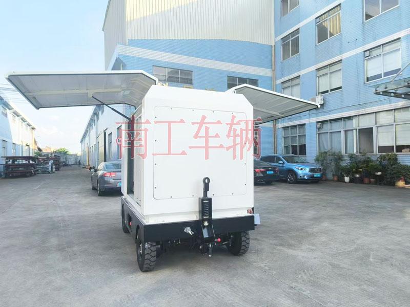 2吨电动三亿体育入口（中国） 飞翼箱式电动工具拖车