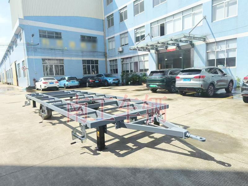 7吨骨架式ATV三亿体育入口（中国） 2轮灰色工具拖车